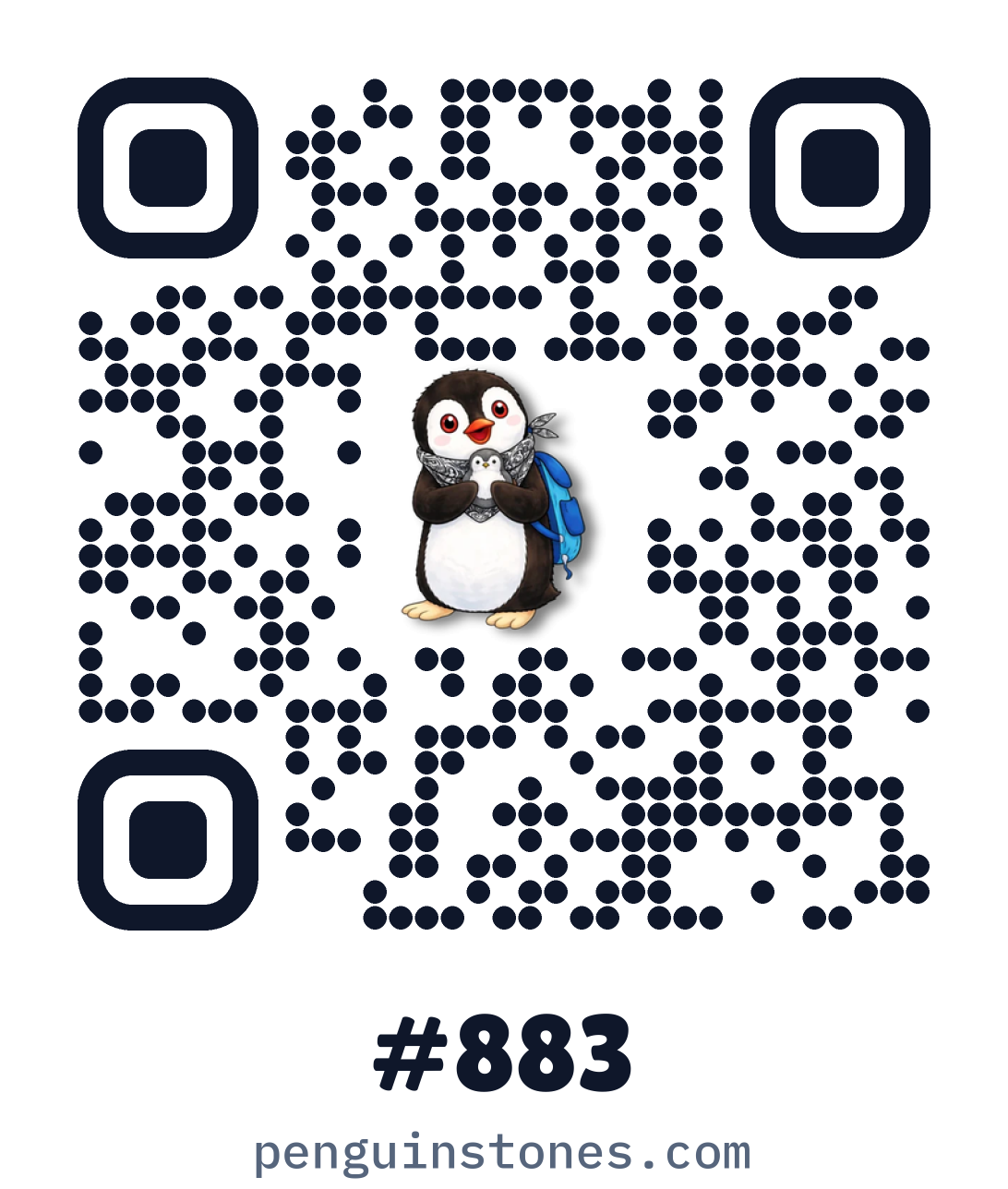 QR code of stone #883