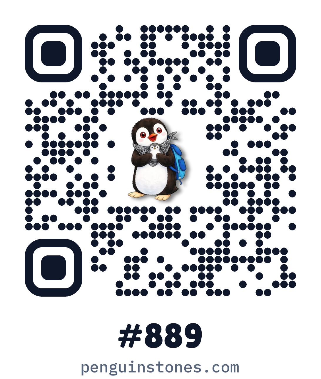 QR code of stone #889