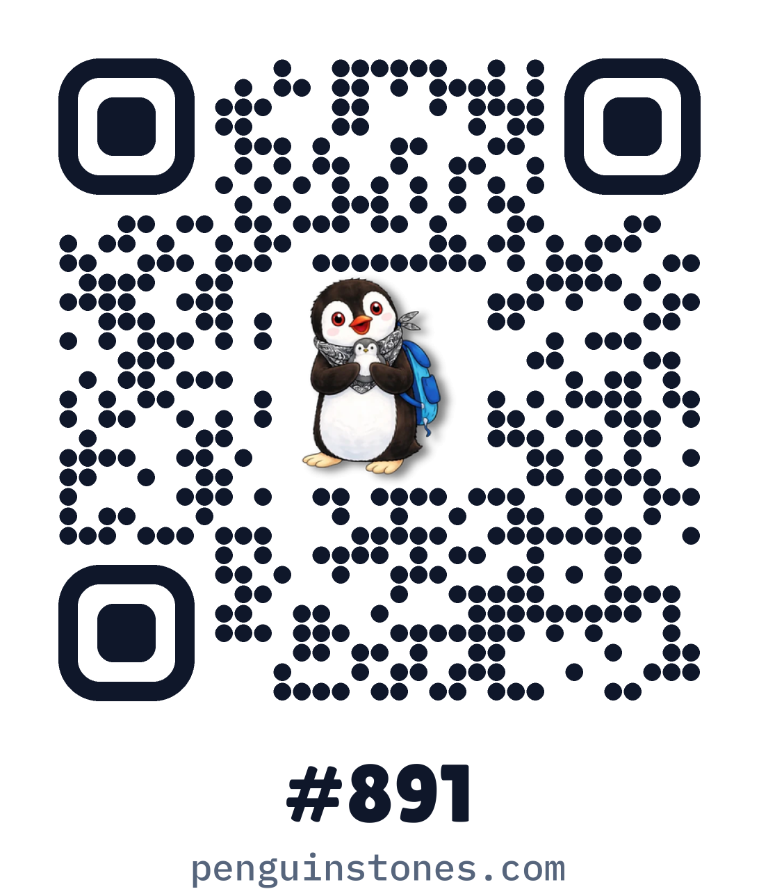 QR code of stone #891