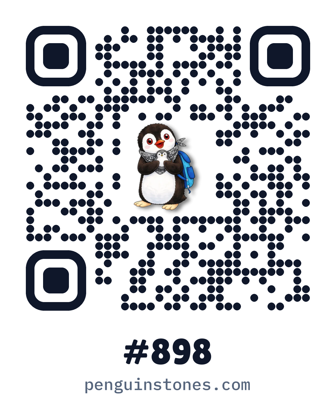 QR code of stone #898
