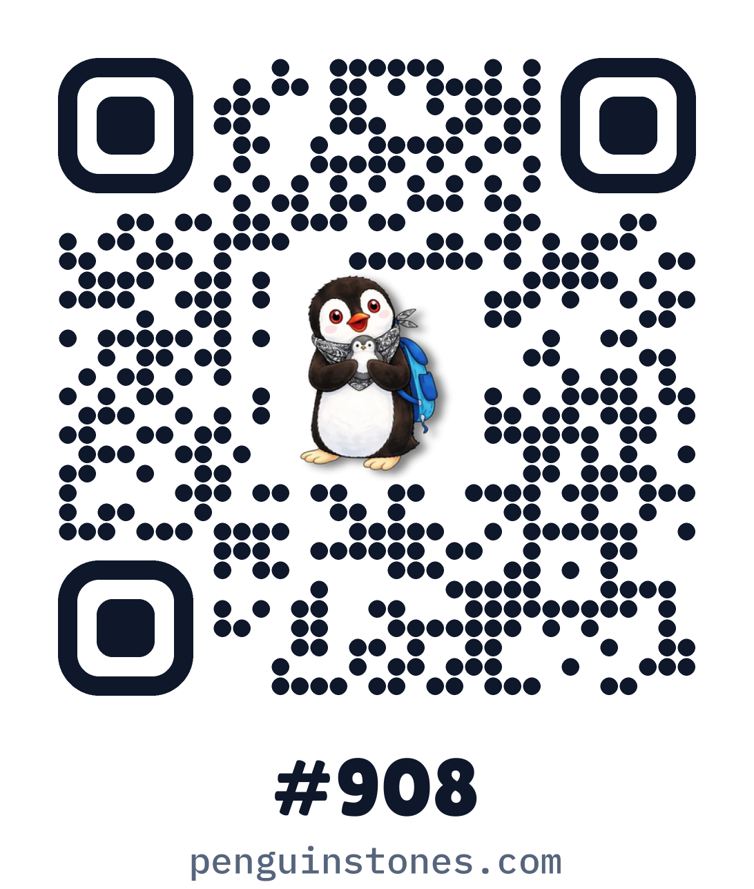 QR code of stone #908