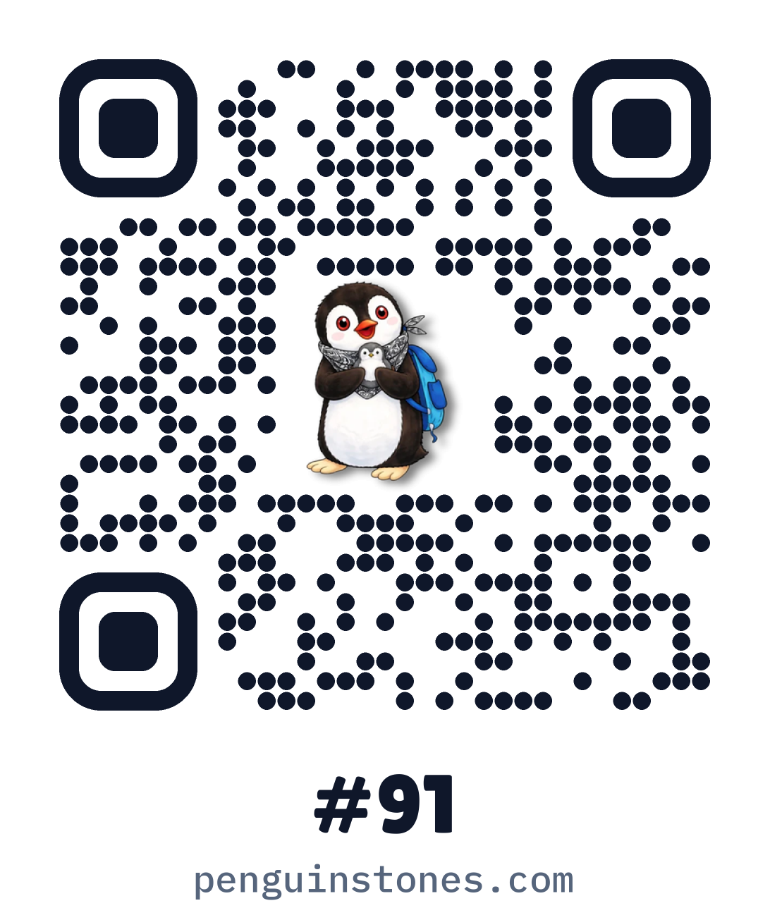 QR code of stone #91