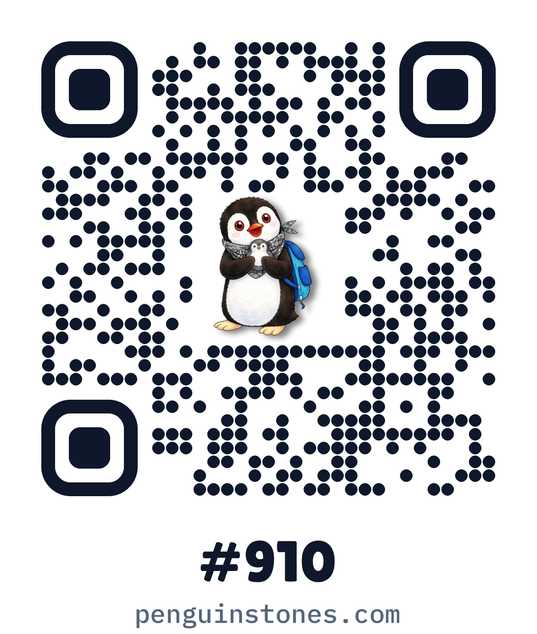 QR code of stone #910