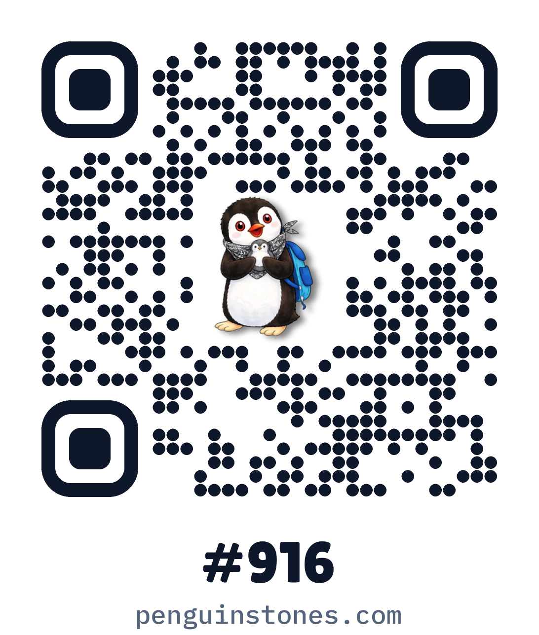 QR code of stone #916