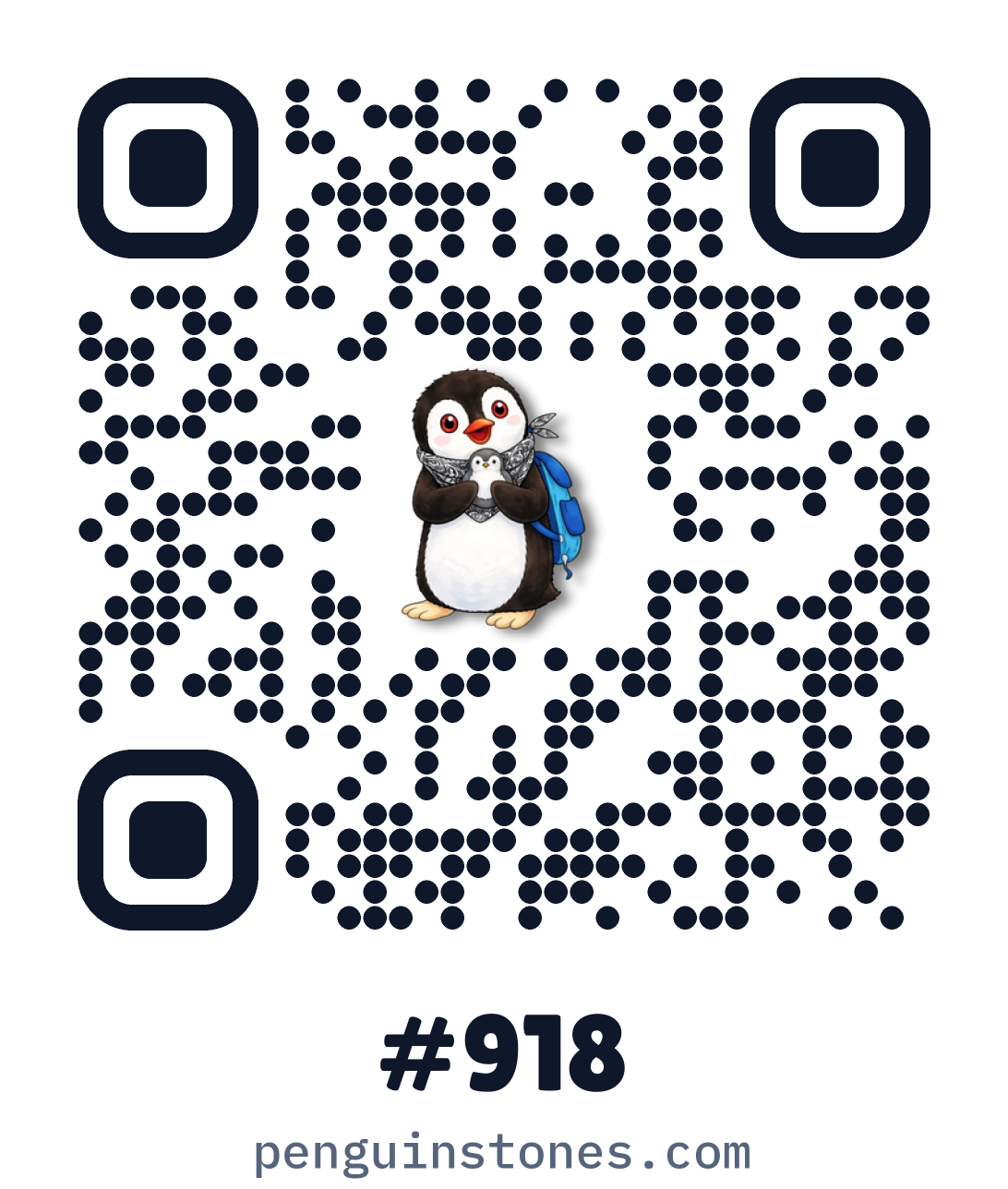 QR code of stone #918