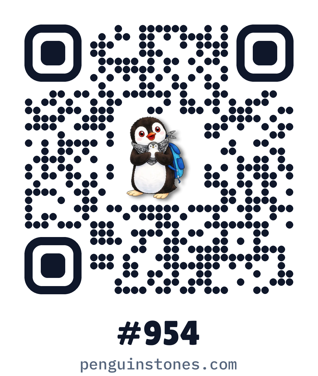 QR code of stone #954