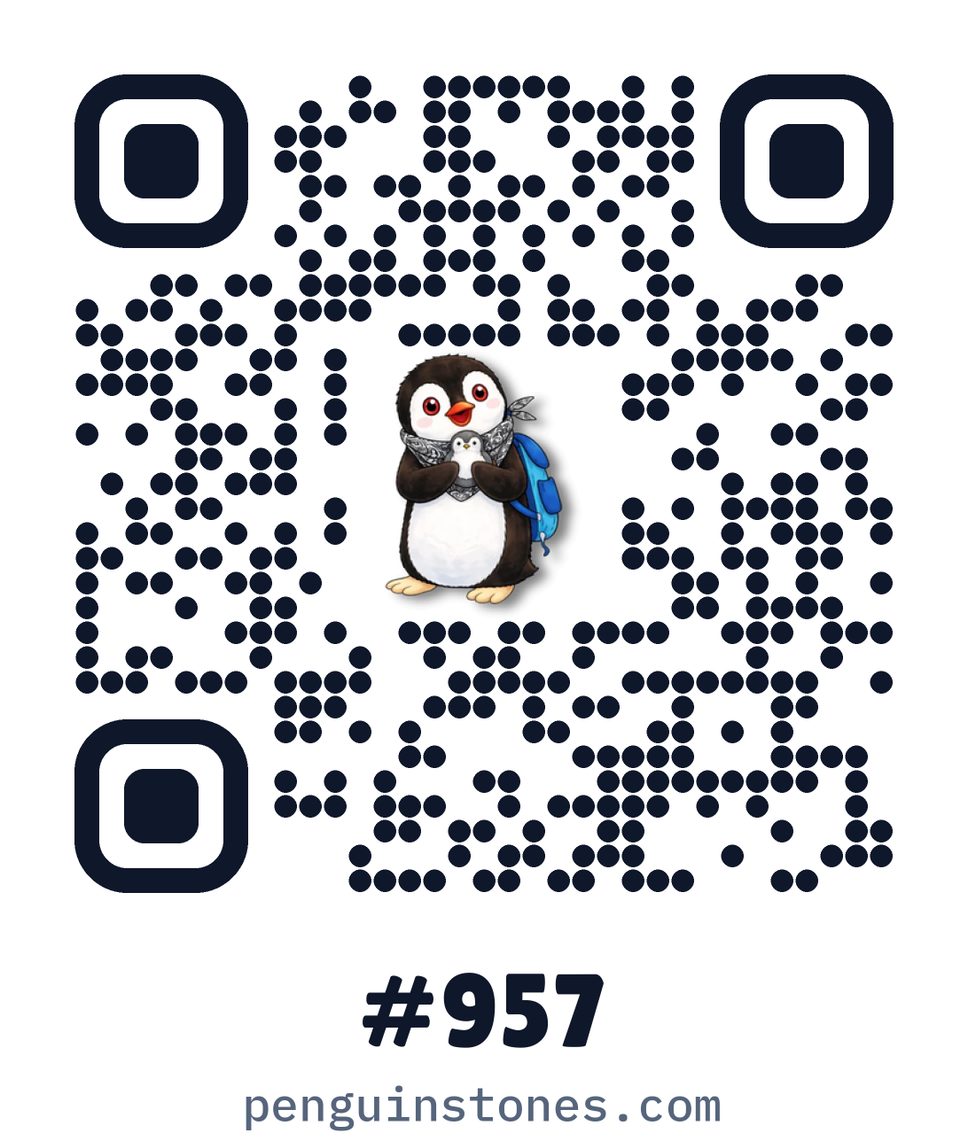 QR code of stone #957