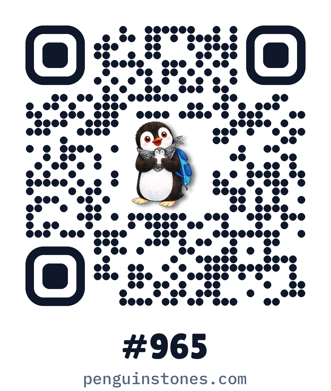 QR code of stone #965