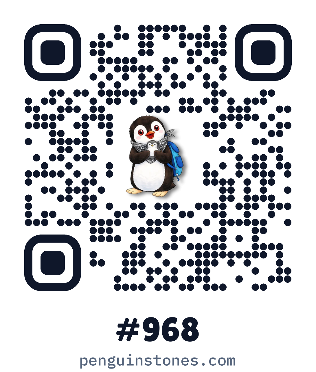 QR code of stone #968