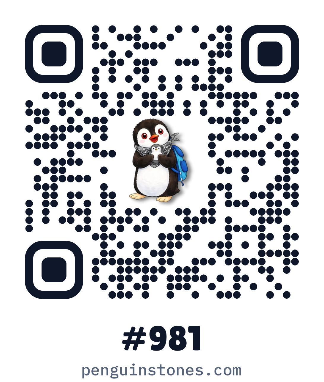 QR code of stone #981