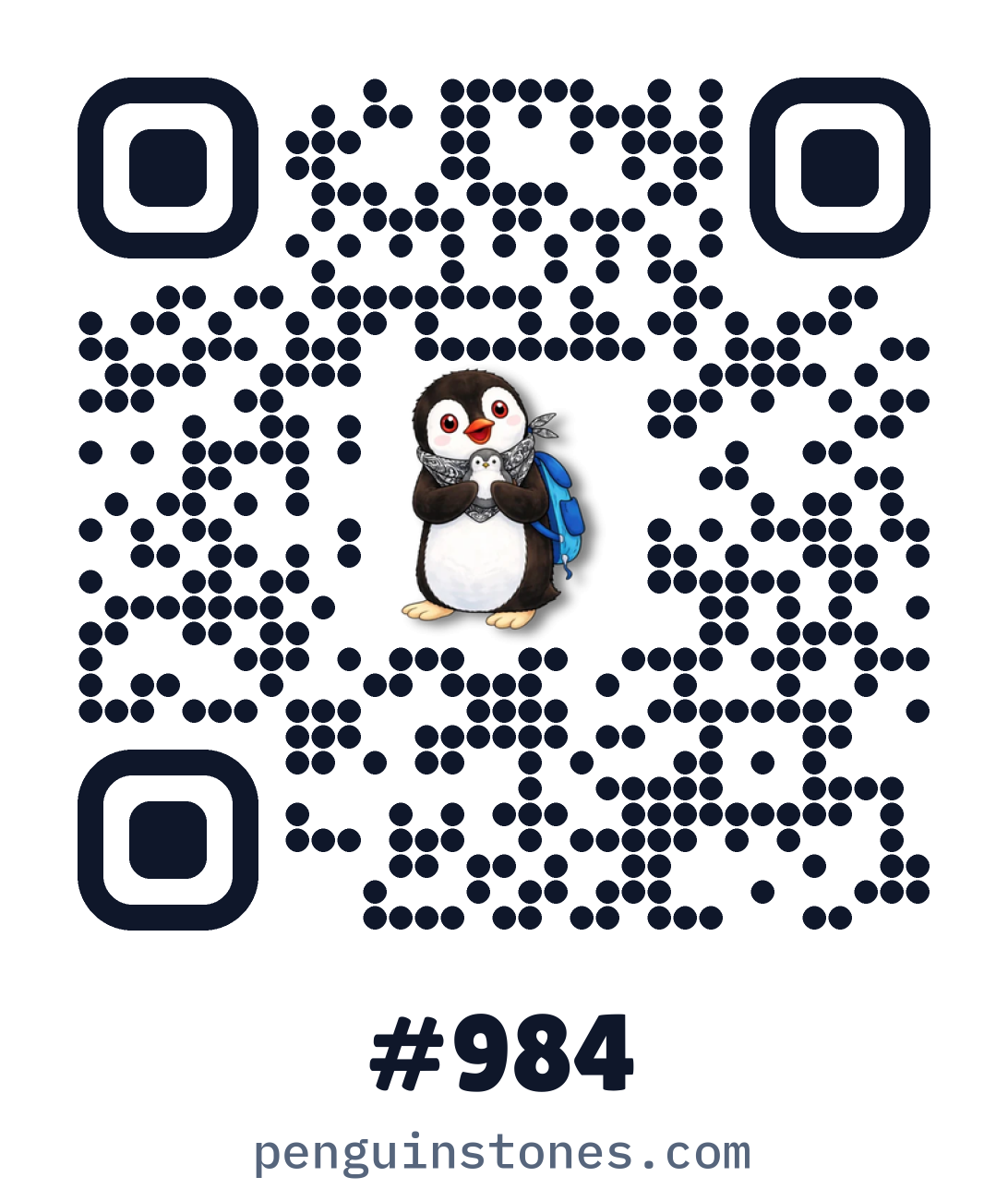 QR code of stone #984