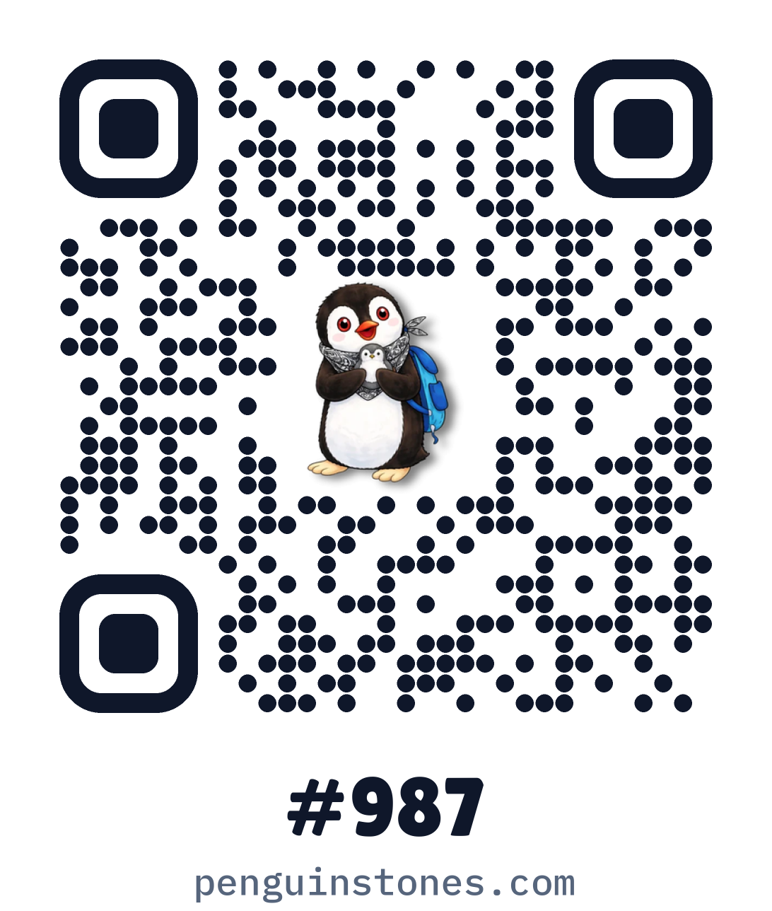 QR code of stone #987