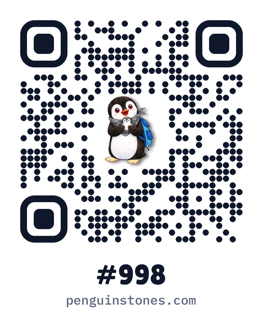QR code of stone #998